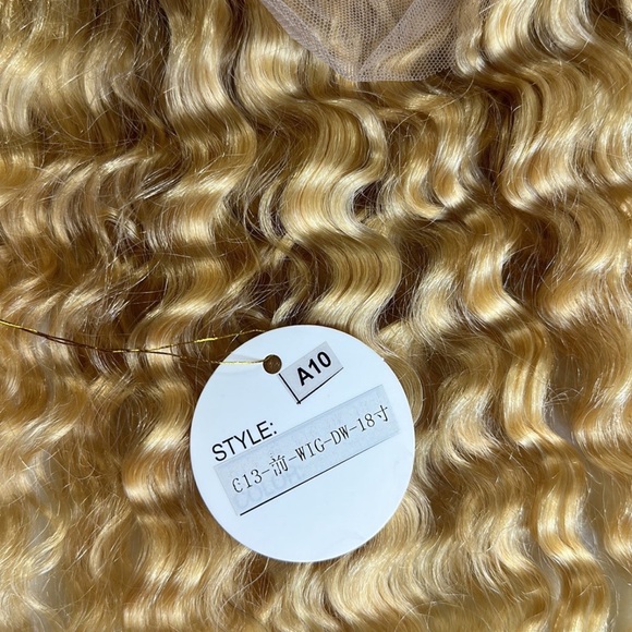 Lot 2107 ❤️NEW 100% Human Hair Lace front wig 13x4 18” - Picture 6 of 6